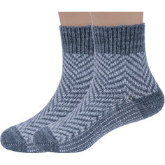Носки детские Rusocks 2-Д-382, серые, рис 0, 14