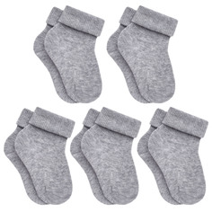 Носки детские Rusocks 5-Д3-13783М, светло-серые, 10