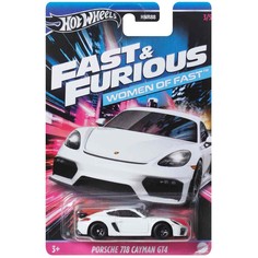Машина Hot Wheels Fast and Furious Porsche 718 Cayman HRW38