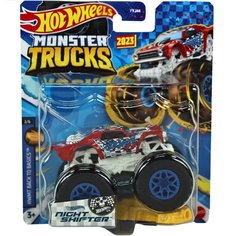 Машинка Hot Wheels Монстр трак базовый Night Shifter HLR80, 1 шт.
