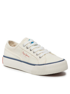 Кроссовки Pepe Jeans Ottis Platform Girl, белый, 32