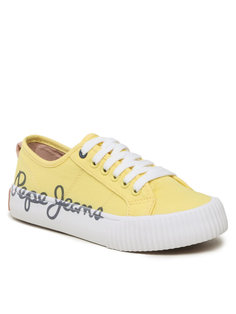 Кеды Pepe Jeans Ottis Log G PGS30577, желтый, 31