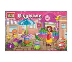 Конструктор, Город Мастеров, Летнее кафе 91 деталь