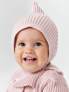 Шапка детская Happy Baby 88513 цв. розовый р. 44