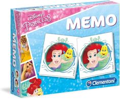 Настольная игра Мемо Disney Princess Принцессы Clementoni