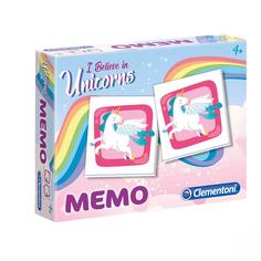 Настольная игра Мемо Pocket Unicorn Clementoni