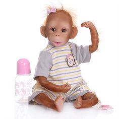Кукла NPK-TOYS мягконабивная 52см в пакете FA-008D