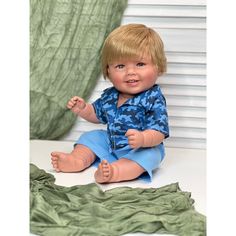 Кукла Manolo Dolls виниловая Diana Boy 45см в пакете 8291