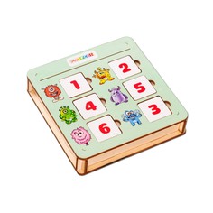 Обучающая игра Smile Decor Математическая шкатулка Монстры