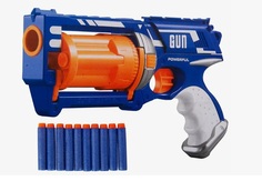 Оружие игрушечное с мягкими пулями 9932 в коробке No Brand