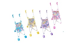 Коляска для куклы SHARKTOYS Трость 43x32x19 см, цвет в ассортименте, в пакете