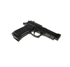 Пистолет игрушечный Играем Вместе пневматический, металл, коробка 15x21,1x4,4 см