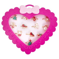 Набор детских колечек Zhorya Новогоднее настроение A083-1D