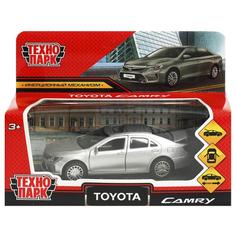 Машина Технопарк Toyota Camry 12 см, металл, двери, багажник, инерция, серебристый