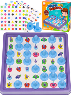 Игра настольная Рыжий кот Игра на память, игровой диск, 49 арматур, 10 карт, Y25458020