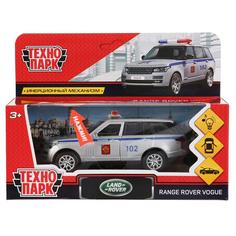 Машина Технопарк Range Rover Vogue Полиция 12 см, металл, свет-звук, инерция