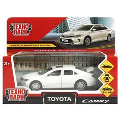 Машина Технопарк Toyota Camry 12 см, металл, двери, багажник, инерция, белый