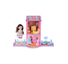 Игровой набор Fanrong Уютный домик, с куклой, в коробке Фанронг