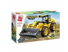 Конструктор Enlighten Brick Трактор пластмассовый, 203 детали