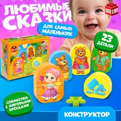 Конструктор UNICON Три медведя 23 детали