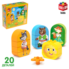 Конструктор UNICON Колобок, 20 дет