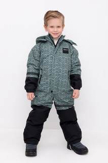 Комбинезон детский CROCKID 1B OVL 003.2_a, зеленый;черный, 128