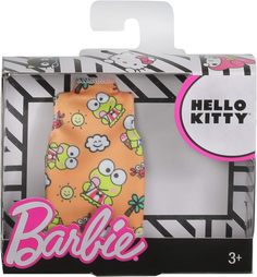 Одежда для куклы Барби Модный оранжевый топ Barbie Fashion