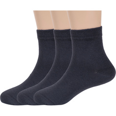 Носки детские Rusocks 3-Д-3135, темно-серые, 20-22