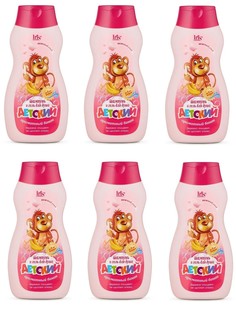 Шампунь-гель Iris для душа детский АРОМАТНЫЙ БАНАН 300 мл,6 шт