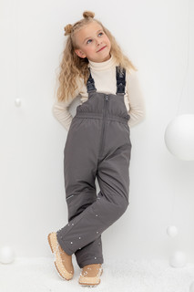 Брюки детские CROCKID 1BG PNT 002(2)2, темно-серый, 122