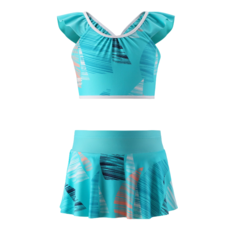 Купальник раздельный детский Reima Childrens Swimsuit, зеленый, 110