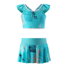 Купальник раздельный детский Reima Childrens Swimsuit, зеленый, 98