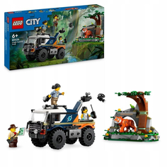 Конструктор Lego City Внедорожный грузовик исследователь джунглей, 60426