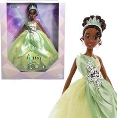 Кукла Disney Princess Тиана Принцесса Лягушка коллекционная к 100-летию Дисней