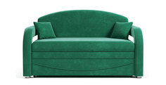 Детский диван 4Home Алекс велюр Bingo Green Выкатной 145х80х87 см