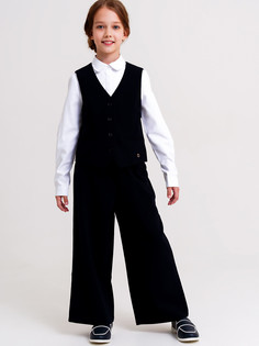 Брюки детские PlayToday 22427113, темно-синий, 146