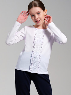 Лонгслив детский PlayToday 22427118, белый, 152