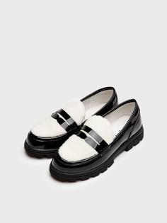 Туфли PlayToday 22427915, черный, молочный, 33