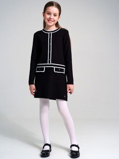 Платье детское PlayToday 22427144, черный, 122