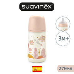 Детская бутылочка Suavinex Dreams 270 мл с физиологической соской 3м+