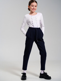 Брюки детские PlayToday 22427123, темно-синий, 158