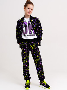 Костюм спортивный PlayToday 22427020, черный, 122