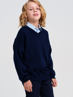Джемпер детский PlayToday 22417030, темно-синий, 128