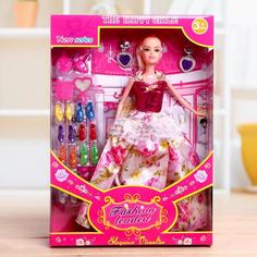 Кукла-модель «Даша» в платье, с аксессуарами No Brand