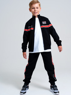 Костюм спортивный PlayToday 22417141, черный, 146