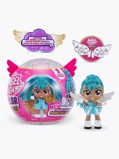 Кукла в голубом платье Zuru Itty Bitty Prettys Шар с крыльями Angel High Color Change 9716