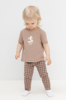 Леггинсы детские CROCKID М 2331 Br, коричневый, 86