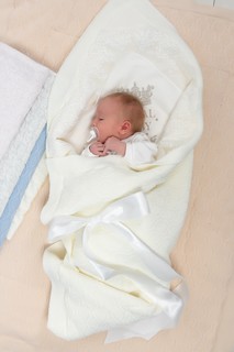 Конверт для новорожденных Осьминожка Royal Baby, Молочный, 56