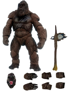 Фигурка StarFriend Кинг Конг с топором Godzilla vs King Kong аксессуары подвижная 14 см