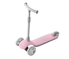 Детский трёхколёсный самокат Xiaomi MiTU Rice Rabbit Scooter Розовый